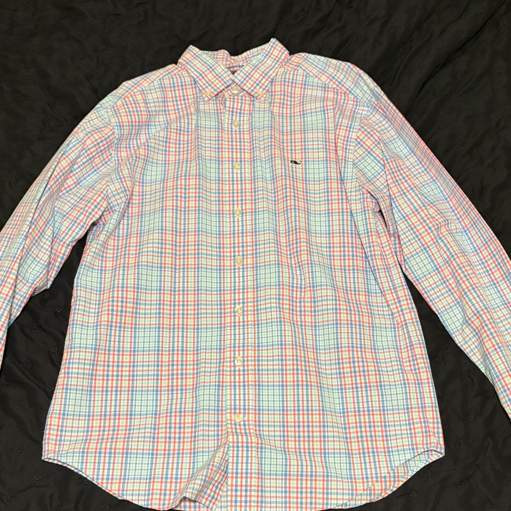Vineyard Vines Plaid Button-Down Shirt